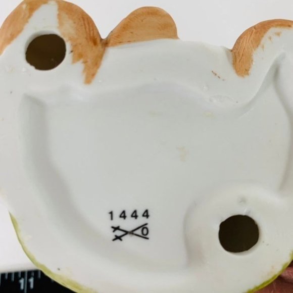 Vintage Homco #1444 Mama Bear With Baby Boy Cub Figurine Porcelain Nursery Decor - Picture 7 of 10